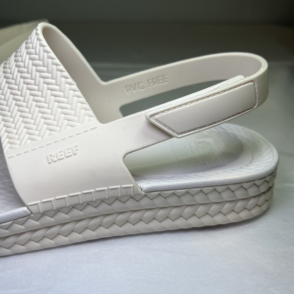 Reef Women's Water Vista Sandal White 8 White Sz 8 PVC Free Shoes - Picture 3 of 7